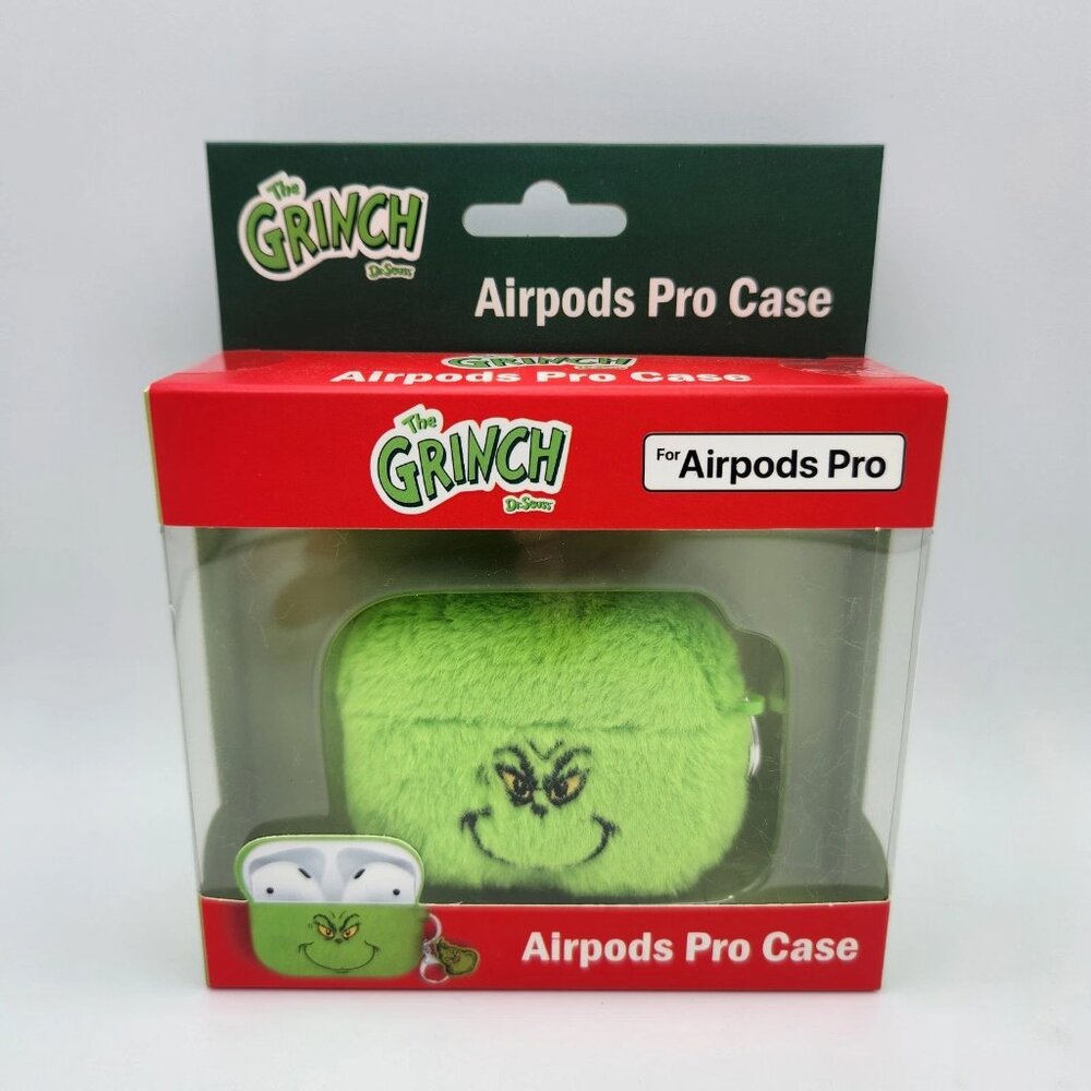 The Grinch Furry Airpods Pro Case